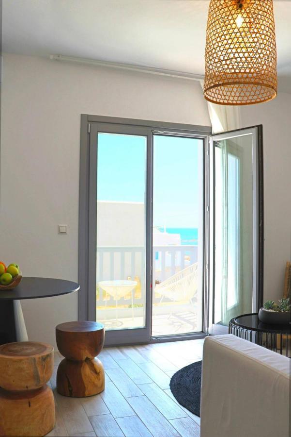 Beach Apartment Thalia With Hot Tub And Sea View Agios Prokopios (Naxos) Exterior foto